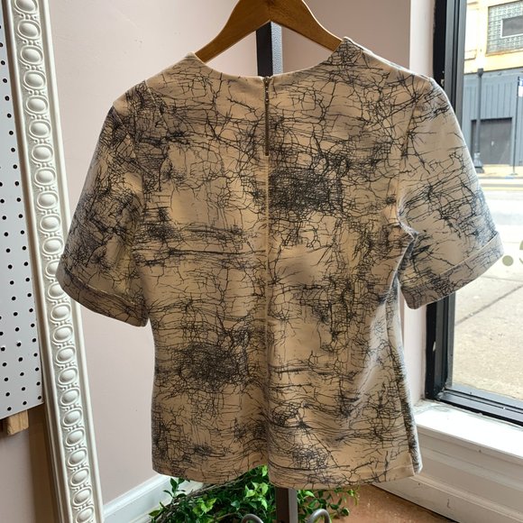 WILLOW of Australia Marble Print Blouse - Picture 3 of 5